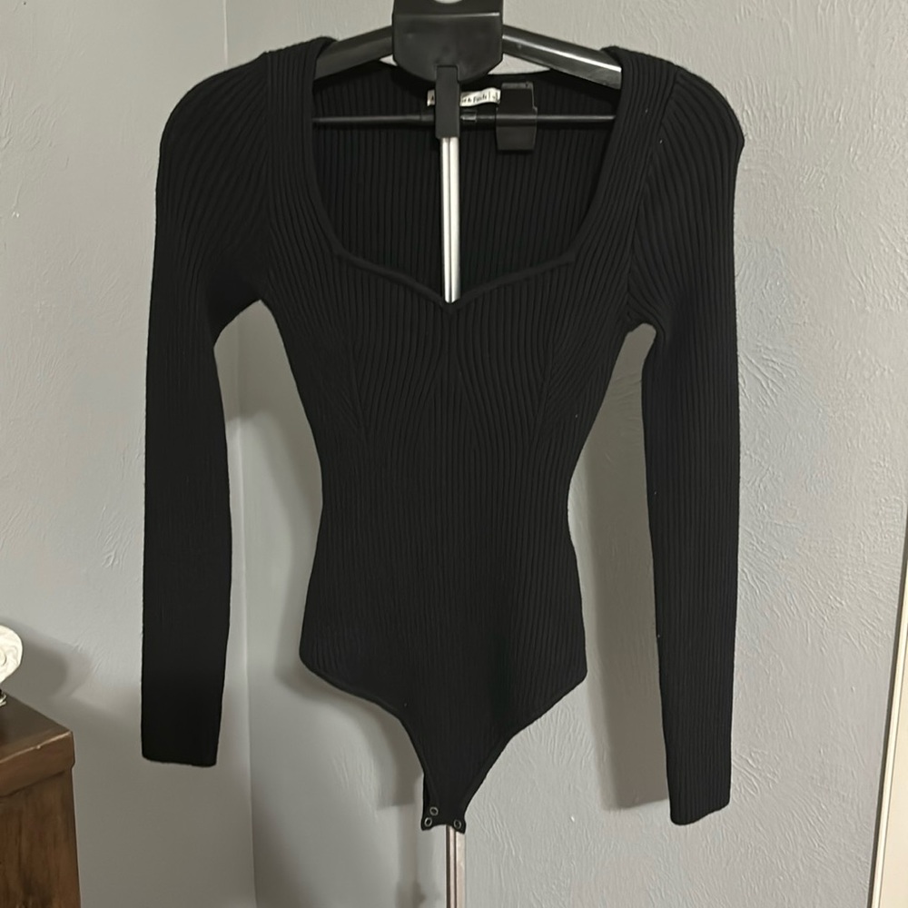 Abercrombie sweater bodysuit